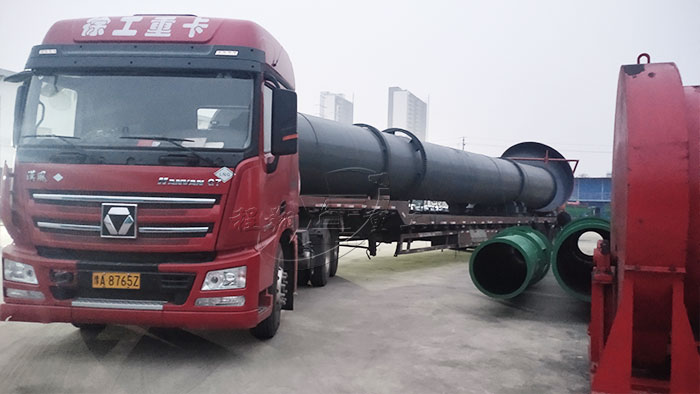 有機肥設備發(fā)往山西